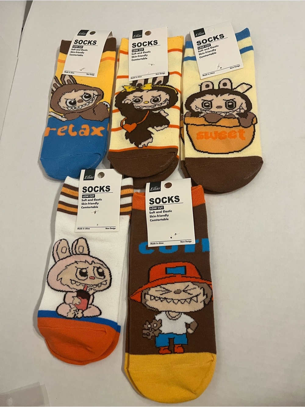 Labubu Kids Socks Set